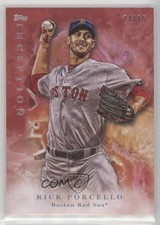 2017 Topps Inception Red 73/75 Rick Porcello #54 8k4