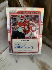 2025 Panini Prizm - Significant Signatures Leo Chenal #SSI-LCL (AU)