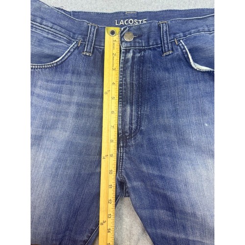 Lacoste Devanlay Regular Straight Denim Jeans Men's W36 L32 (LC3118) - Picture 12 of 15