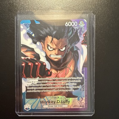 Monkey.D.Luffy (040) (Alternate Art) Op11-040 A Fist of Divine Speed Foil