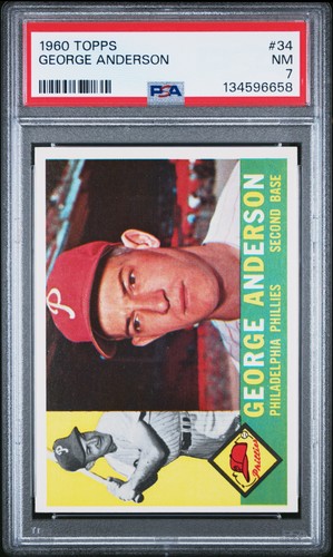1960 George Anderson #34