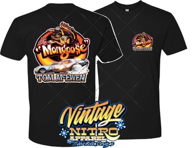 Tom the MONGOOSE McEwen Coors Silver Funny Car (307) T-Shirt | eBay