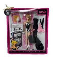 1959 Blonde Ponytail Barbie Reproduction - 50Th Anniversary Collection