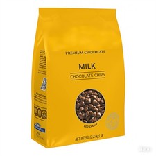 Ghirardelli Stanford Milk Chocolate Wafers 5 lb. - 2PK WS-99942057 12.24 per pound