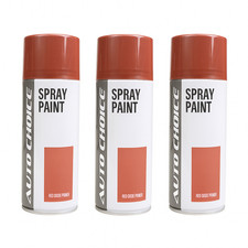 x3 PMSPROP Auto Choice Red Oxide Primer Spray Paint - 400ML