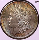 1881-S *TONED* Morgan Dollar Choice BU+ Toned ***RARE ORIGINAL COIN***