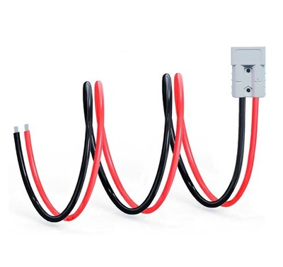 WOODGUILIN Electric Forklift Charging Plug Anderson 50A 10AWG, Red, Black 