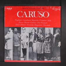 ENRICO CARUSO: immortal performances 1904-1906 VICTROLA 12" LP 33 RPM Sealed