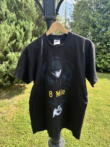 Vintage Movie Promo T-Shirt 2002 8 Mile Eminem Marshall Matthers Medium