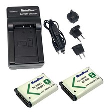 Multi Plug Charger  Battery for Sony DSC-RX100 DSC-WX350 NP-BX1 NPBX1 BX1