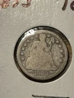1853 Seated Liberty Silver Dime w/ Arrows FREE Ship w/TRACKING!