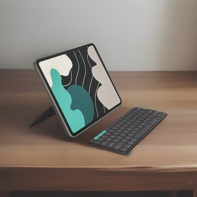 New Logitech Flip Folio iPad Pro/iPad Air 13  Keyboard Case 920-013367
