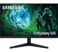 SAMSUNG Odyssey G5 Quad HD 27" Gaming Monitor - Black - REFURB-B