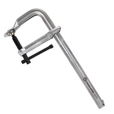Medium Duty Bar Clamp Capacity 12-1/2" Clamping Pressure 1200 LBS Throat Dept...