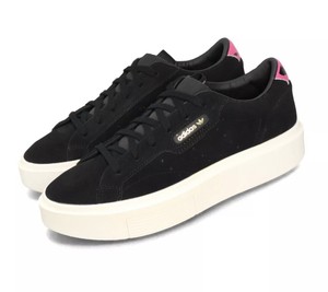 Adidas Originals Sleek Super W Black Off White Pink Women Platform Shoes  EF8854 | eBay