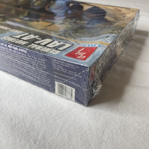 Vtg 1989 Ertl #8673 AMT General Motors LAV-AT Anti Tank Vehicle model kit 1/35 - Picture 6 of 12