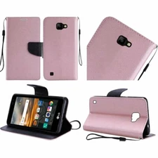 HR Wireless Cell Phone Case for LG K3 - Rose Gold