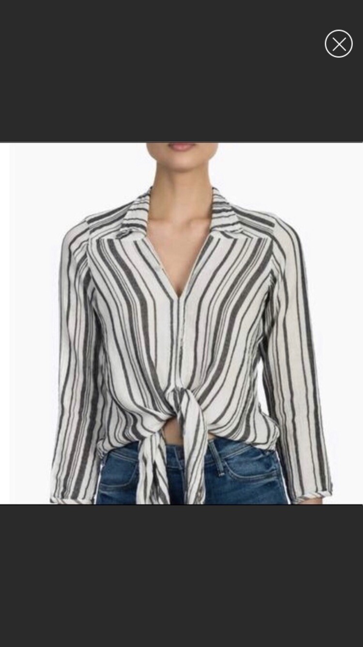 NSF cotton muslim tie blouse excellent condition - image 1