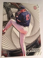 2016 Topps High Tek Jumbo 5x7 Roger Clemens Red Sox HTRC #’d /49