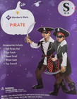 MEMBERS MARK PIRATE CHILD COSTUME SMALL 4-6 BOY GIRL DRESS UP