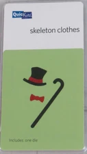 QuicKutz Skeleton Clothes 2x2, 1 cutting dies set RS-0256