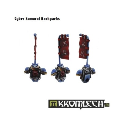 Cyber Samurai Backpacks x5 -Kromlech-Thousand Sons  Rubric Marines