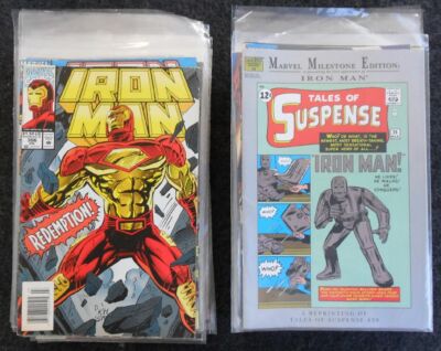 37x Iron Man Sammlung - verschiedene Serien/Nummern - Marvel USA - Z. 1/1-2/2