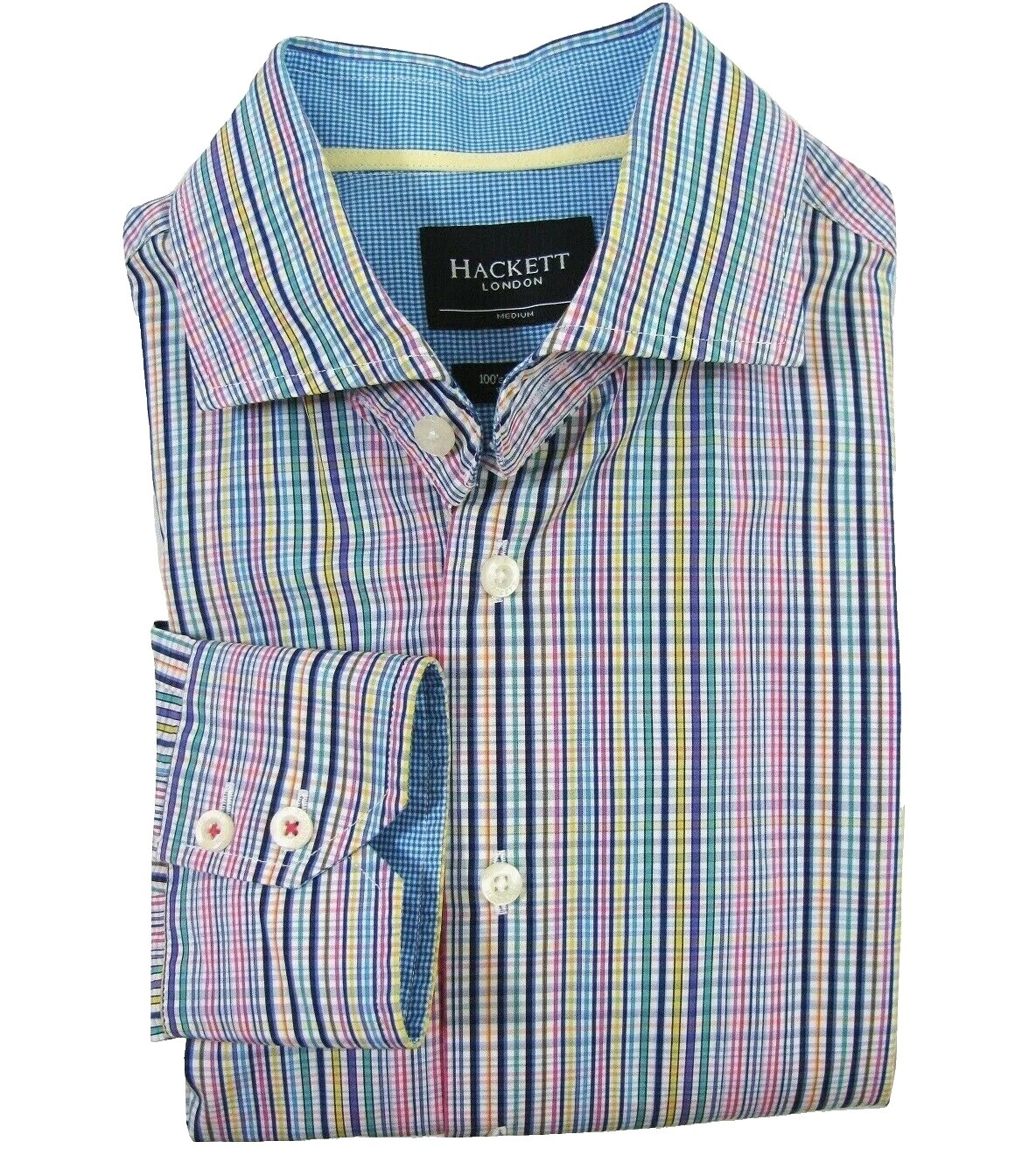 Botón Informal a Rayas Hackett-Down Shirts for Men