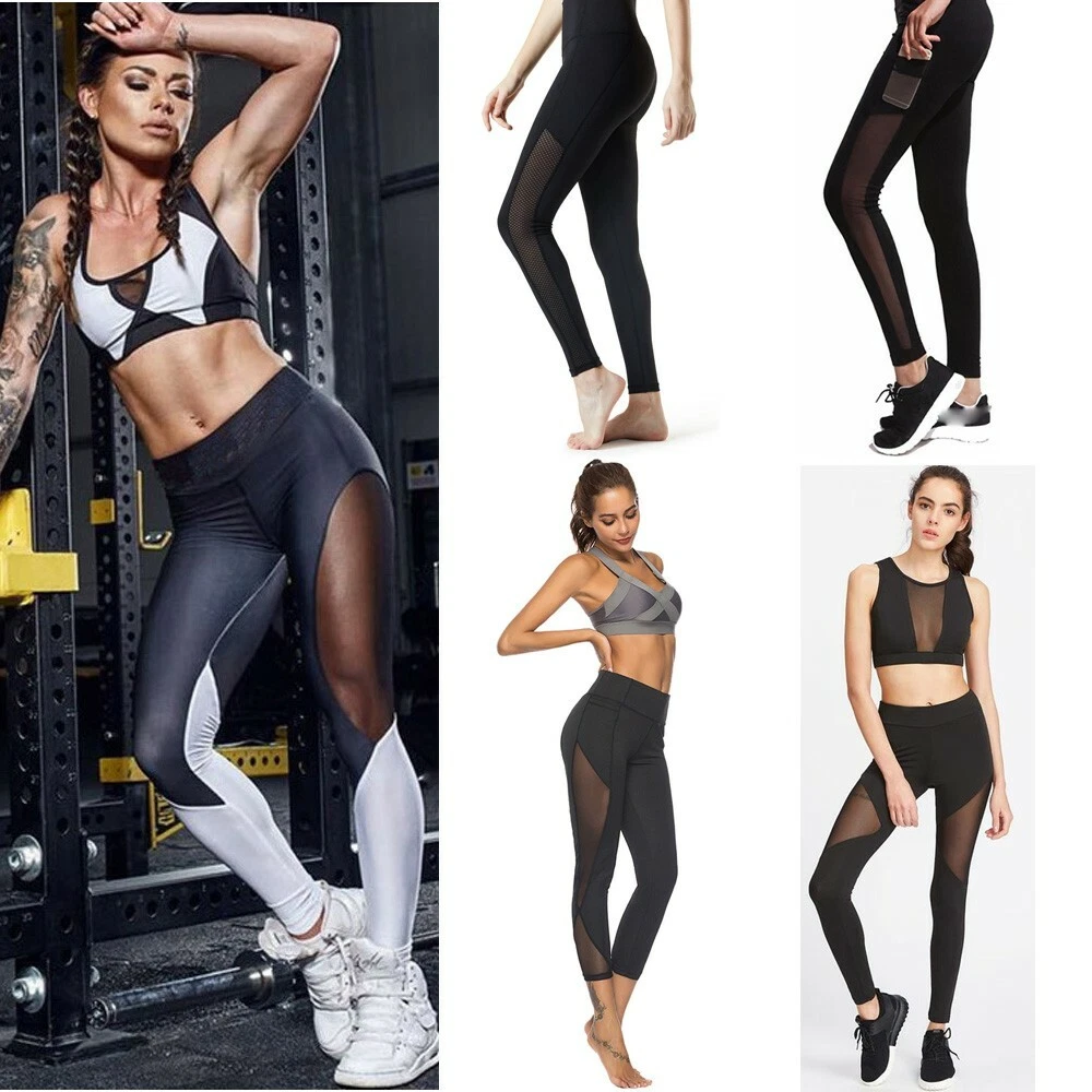 High Waisted Leggings For Women Women's Fashion Workout Leggings Fitness  Sports Gym Running Yoga Pants 