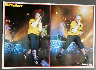 The Prodigy UK Melody Maker Live Poster 1996 ca. 58x84cm