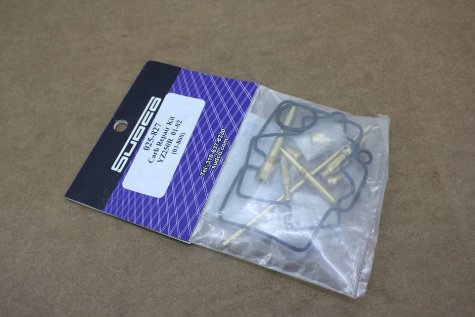 Yamaha YZ250F 2001 2002 KIT DE REPARACIÓN DE CARBURADOR JUEGO DE REPARACIÓN SHINDY HECHO EN JAPÓN Foto 2 de 4