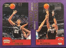 2000-01 Topps Second Coming TIM DUNCAN / ALON...