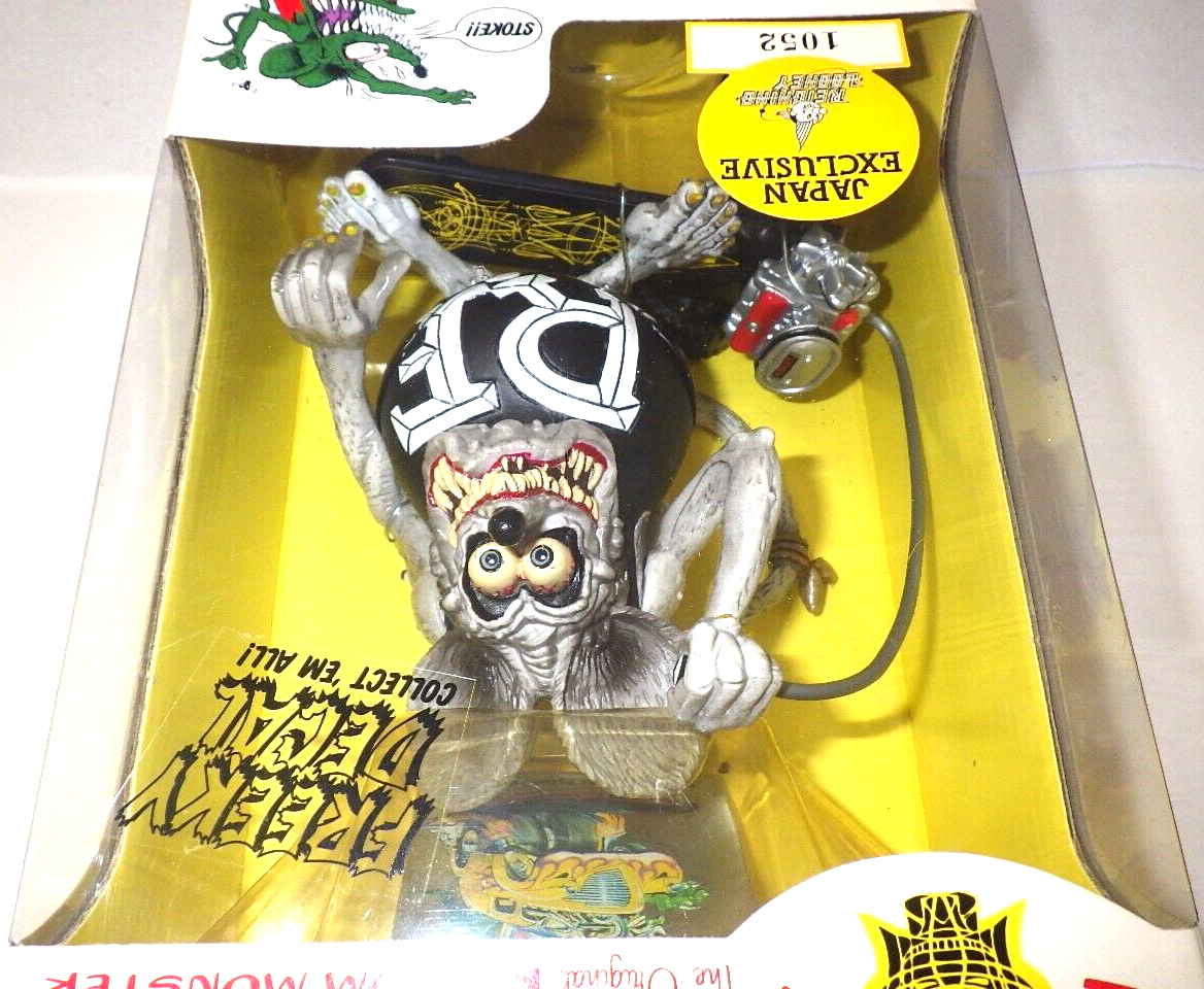 ラットフィンク Rat Fink Soft Vinyl Figure RPM RPM limited color Califor