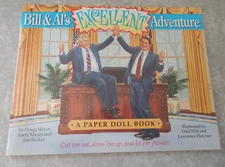 BILL & AL'S EXCELLENT ADVENTURE: A PAPER DOLL BOOK, UNPUNCHED, ST. MARTIN'S 1994
