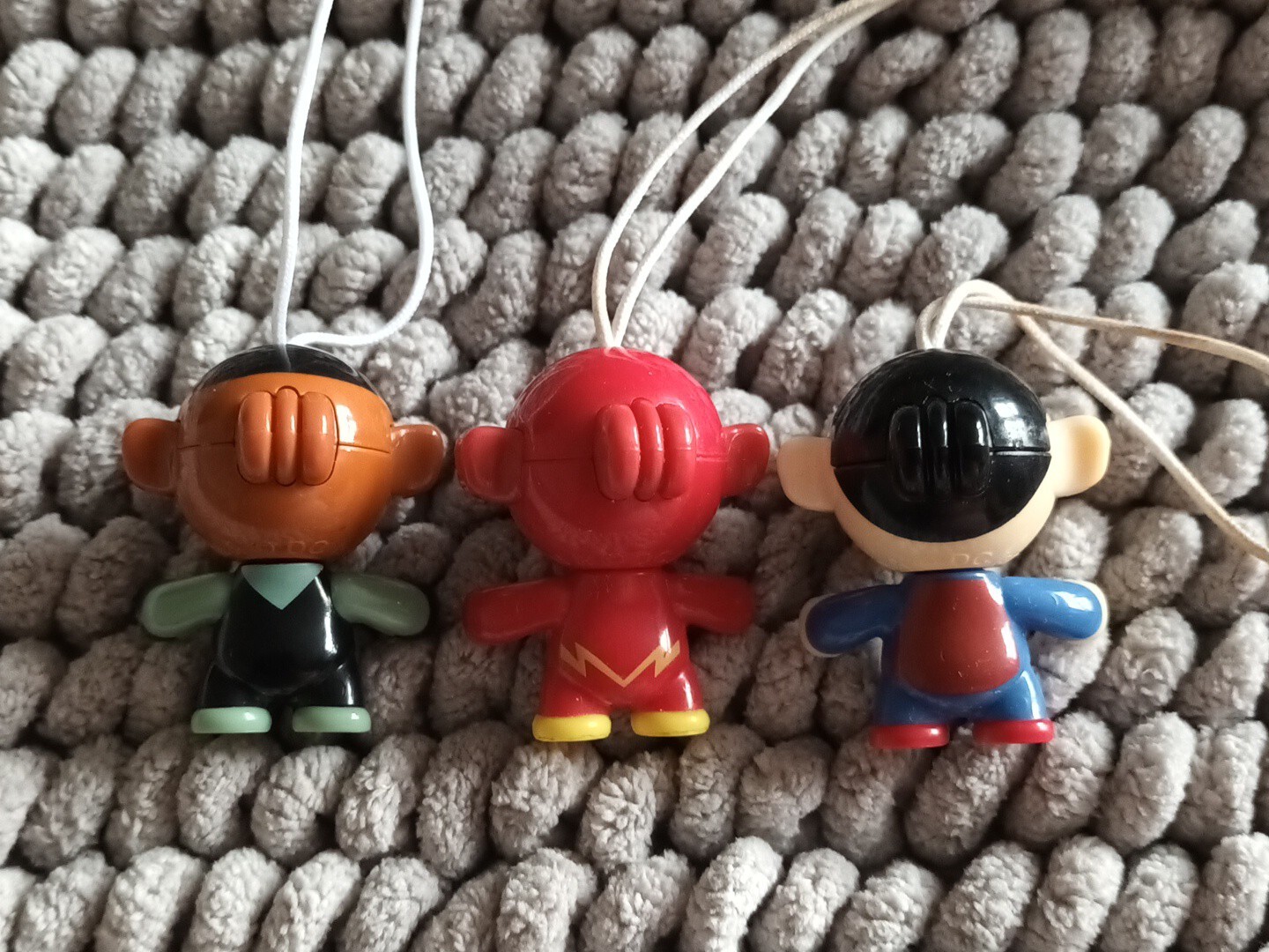 3x MARVEL Kinder Egg Figures Green Lantern, Iron Man, Superman eBay