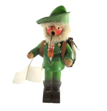 Vintage Holzkunst Christian Ulbricht Nutcracker Handmade German Incense Burner