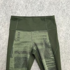 Underarmour Leggings Womens Size Small Green Active Athletic Compression Stretch