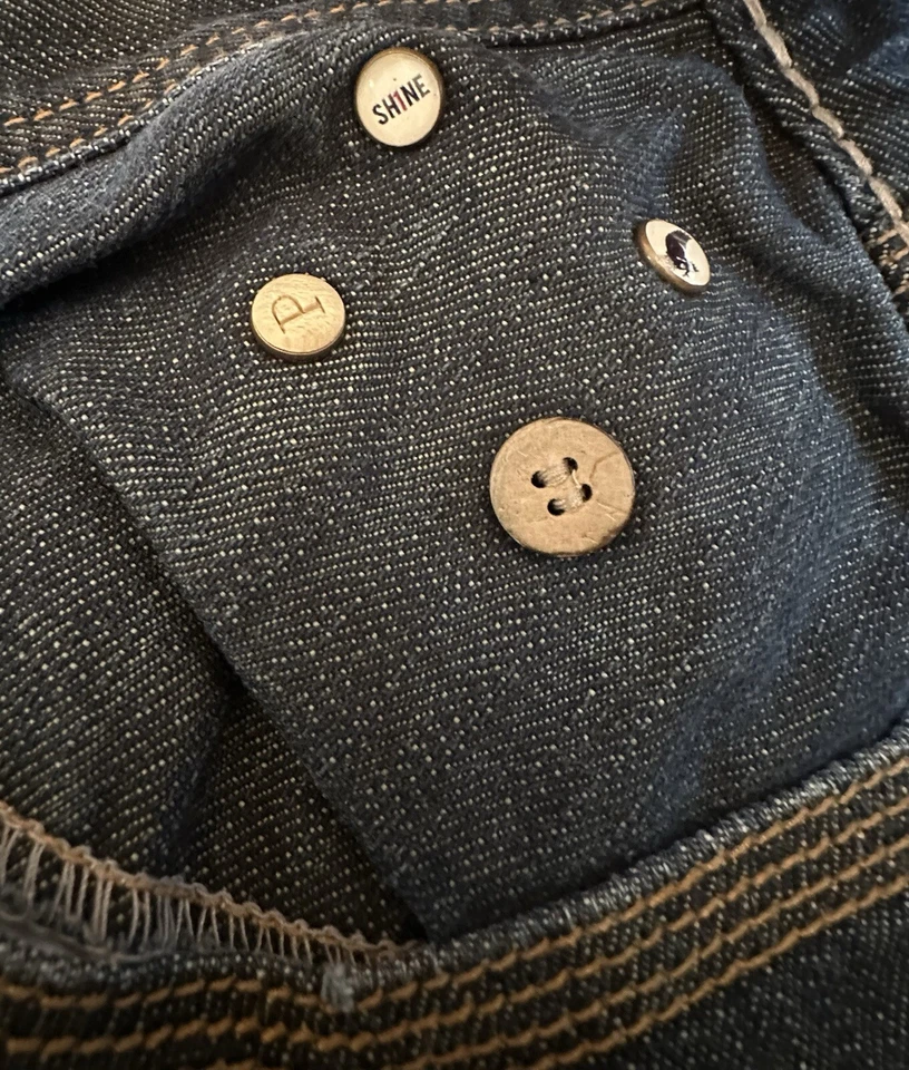 Pantalones Cortos Parish Nation Azul Denim Jeans Sueltos Hip Hop Rap Calle Para Hombres Talla 38x12 Foto 3 de 4