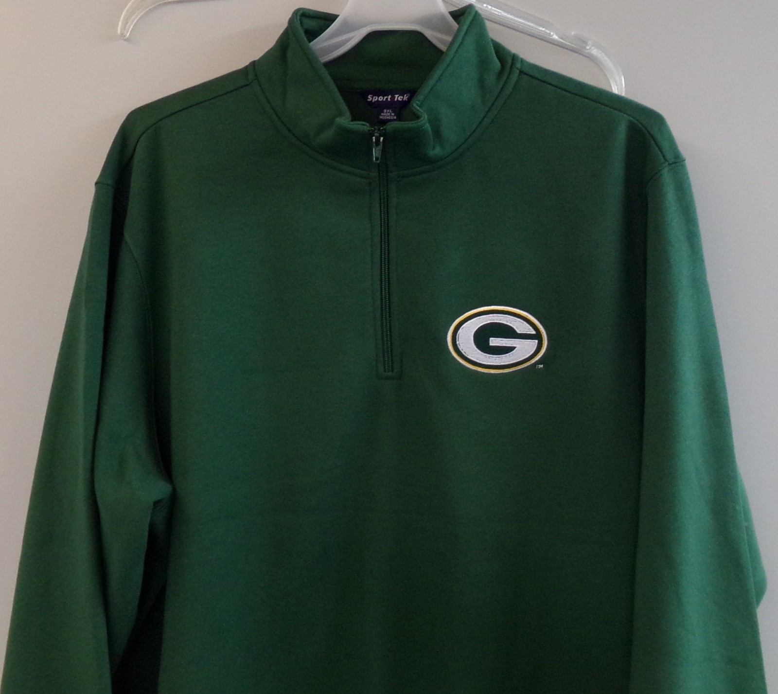 Green Bay Packers Heavyweight 1/4 Zip Sweatshirt XS-4XL, LT-4XLT New