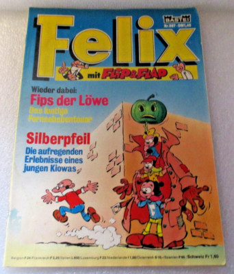 Nachlaß Chance Comic Seltenheit =  FELIX  Bastei  Band 987  1,40 DM