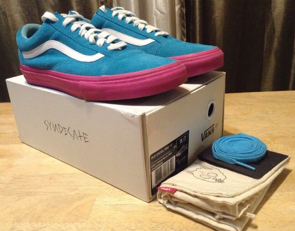 VANS Golf Wang Syndicate Old Blue /Pink AUTHENTIC - 9 eBay