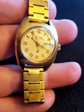 Ladies Bulova Accutron n5 Gold Electroplated. Working