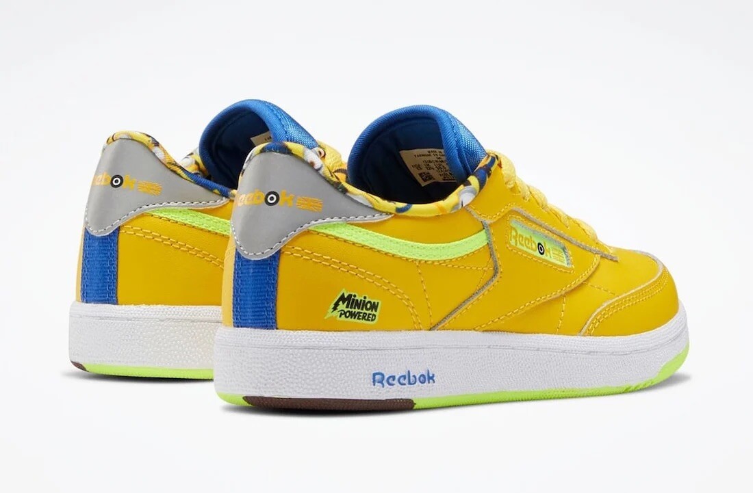 Reebok Club C 85 Minion GS Size (FX3352) for sale online