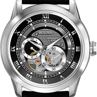 ブローバ Bulova 96A135 Amazon.com: Bulova Men's 96A135 BVA-SERIES 120 Automatic strap