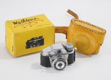 WALKLENZ HIT TYPE CAMERA, WITH BOX AND CASE TORN STRAP /222381