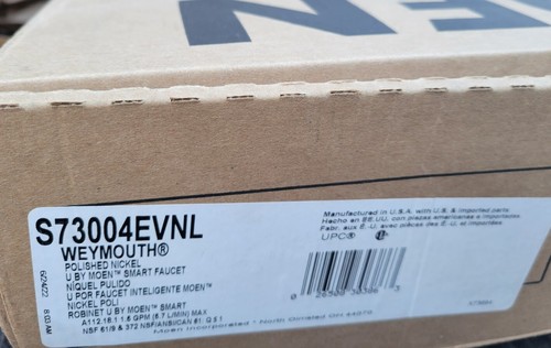 NEW Moen Weymouth S73004EVNL Smart Touchless Shepherd's Hook Kitchen Faucet - Picture 6 of 18