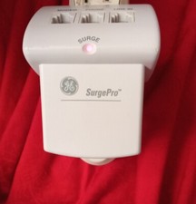 GE Indoor SurgePro Home Office Travel Protector For Phone Fax Modem Outlet