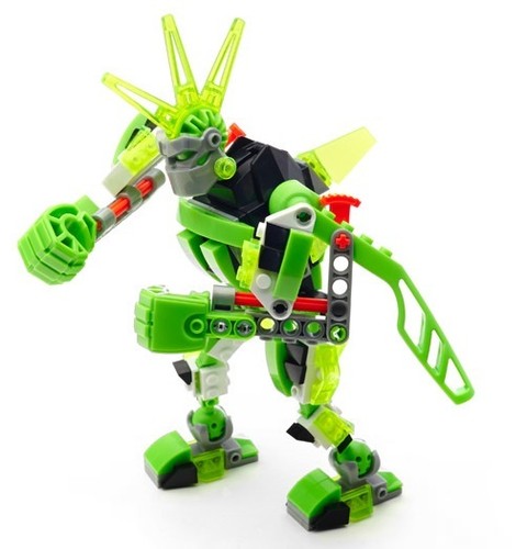 MEGA BLOKS KAPOW 270 pcs set 94215 Bash vs Nitro Showdown Bots fighting league! - 第 7/7 張圖片