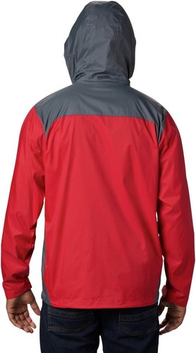 Columbia Men's Glennaker Lake Rain Jacket | Mountain Red | Size-XL. - Picture 5 of 7