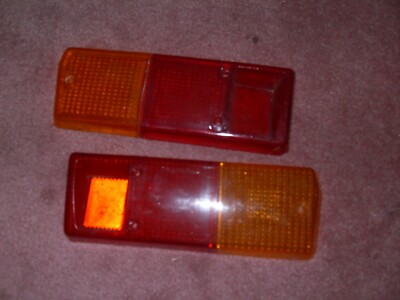 RENAULT 12,12G, ALPINE A-310 ECONOMY TAIL LENSES USED EXCELLENT W RIGHT NEW BASE
